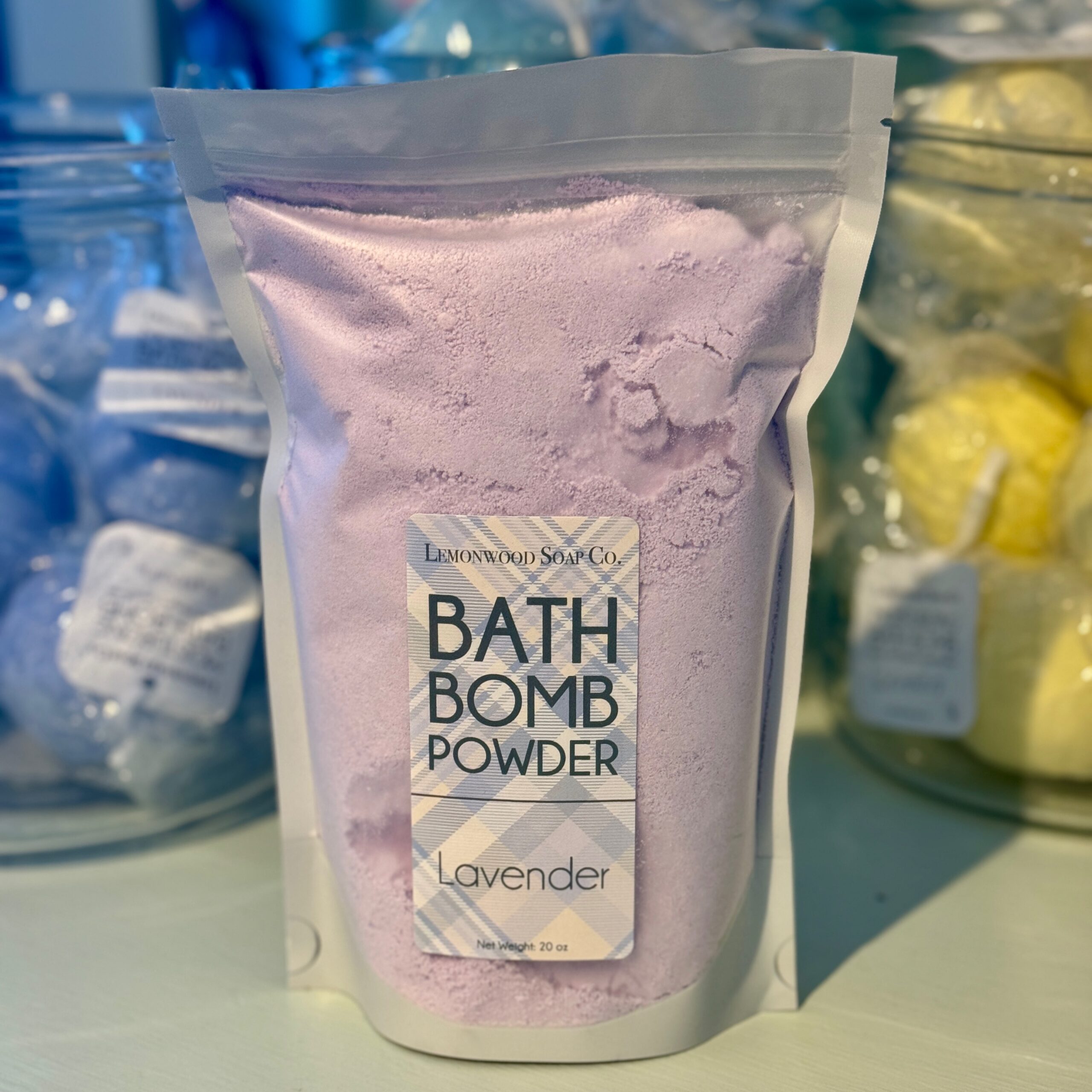 Lavender Bath Bomb Powder