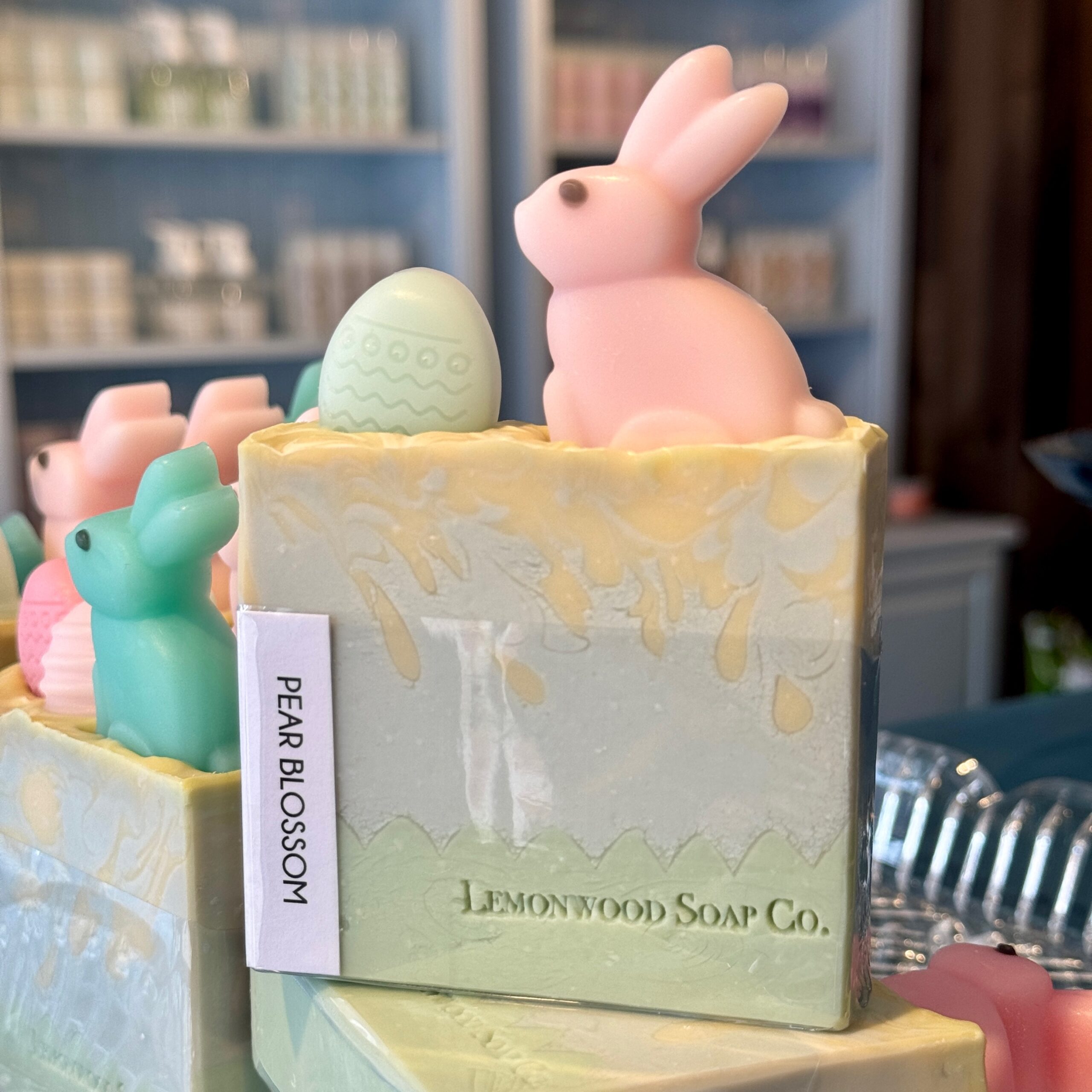 Pear Blossom Bunny Bar Soap